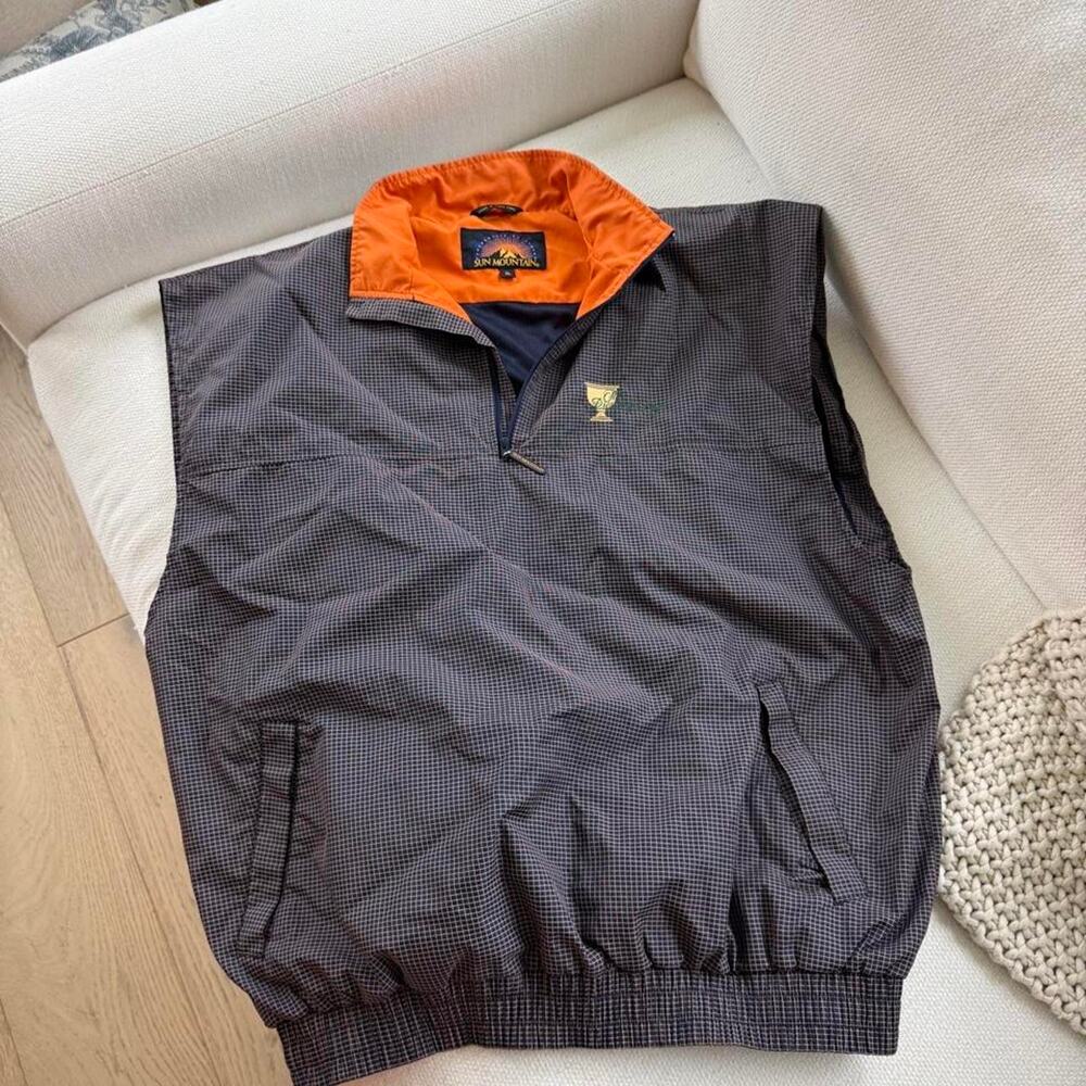 Sun mountain golf vest vintage